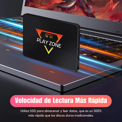 PlayZone -  Bóveda de Juegos Plug & Play de 1 TB con más de 16.000 Títulos